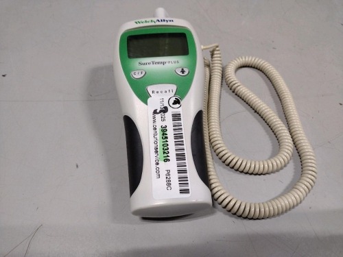 WELCH ALLYN SURETEMP PLUS THERMOMETER
