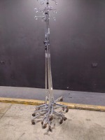 LOT OF IV POLES