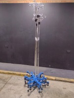 LOT OF IV POLES