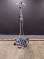 LOT OF IV POLES