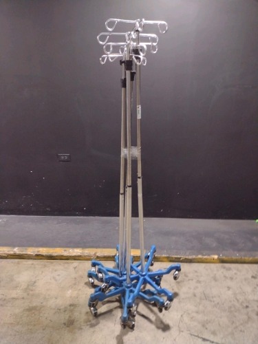 LOT OF IV POLES