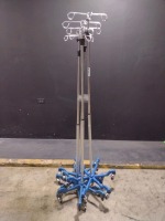 LOT OF IV POLES