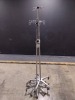 LOT OF IV POLES