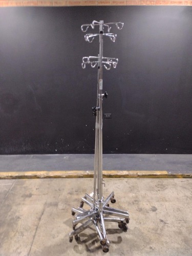 LOT OF IV POLES