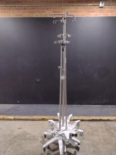 LOT OF IV POLES