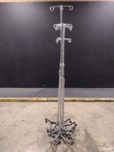 LOT OF IV POLES