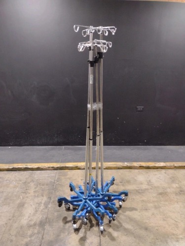 LOT OF IV POLES