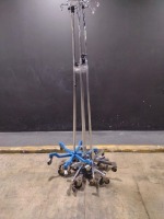 LOT OF IV POLES