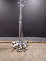 LOT OF IV POLES