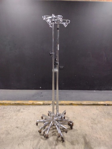 LOT OF IV POLES