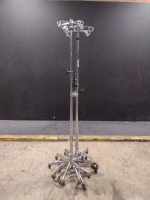 LOT OF IV POLES