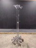 LOT OF IV POLES