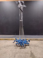 LOT OF IV POLES