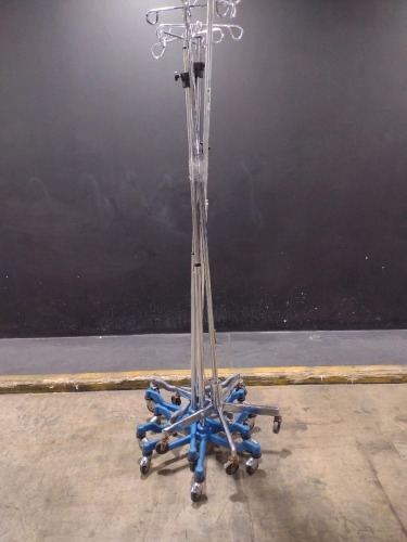 LOT OF IV POLES