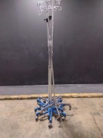 LOT OF IV POLES