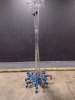 LOT OF IV POLES