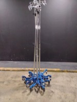 LOT OF IV POLES