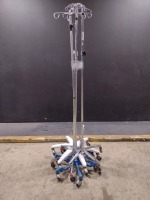 LOT OF IV POLES