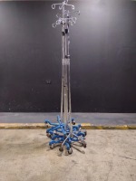 LOT OF IV POLES