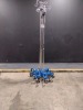 LOT OF IV POLES