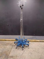 LOT OF IV POLES