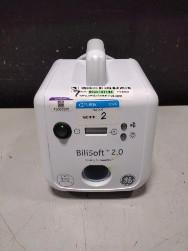 GE BILISOFT 2.0 PHOTOTHERAPY SYSTEM