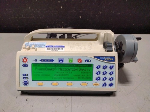 SMITHS MEDFUSION 3500 INFUSION PUMP