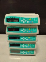 LOT OF (5) BRAUN INFUSOMAT SPACE INFUSION PUMPS
