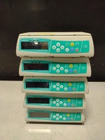 LOT OF (5) BRAUN INFUSOMAT SPACE INFUSION PUMPS