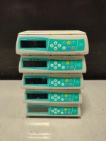 LOT OF (5) BRAUN INFUSOMAT SPACE INFUSION PUMPS