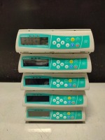 LOT OF (5) BRAUN INFUSOMAT SPACE INFUSION PUMPS