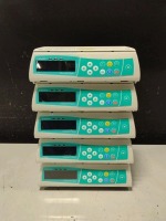 LOT OF (5) BRAUN INFUSOMAT SPACE INFUSION PUMPS