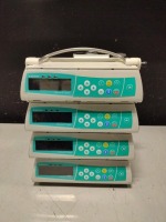 LOT OF (4) BRAUN INFUSOMAT SPACE INFUSION PUMPS