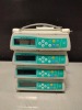 LOT OF (4) BRAUN INFUSOMAT SPACE INFUSION PUMPS