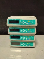 LOT OF (4) BRAUN INFUSOMAT SPACE INFUSION PUMPS