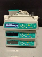 LOT OF (3) BRAUN INFUSOMAT SPACE INFUSION PUMPS