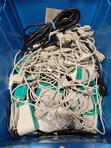 LOT OF BRAUN INFUSION PUMP POWER CABLES