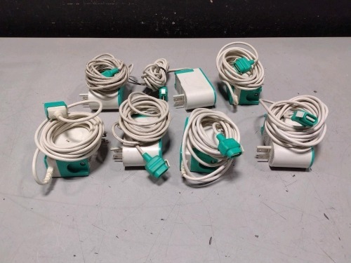 LOT OF BRAUN INFUSION PUMP POWER CABLES