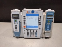 ALARIS PCU 8015 SERIES INFUSION PUMP WITH 8100 SERIES MODULES
