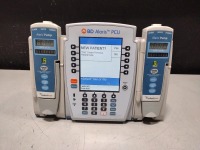 ALARIS PCU 8015 SERIES INFUSION PUMP WITH 8100 SERIES MODULES
