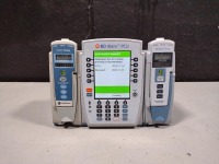 ALARIS PCU 8015 SERIES INFUSION PUMP WITH 8100 SERIES MODULES