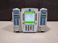 ALARIS PCU 8015 SERIES INFUSION PUMP WITH 8100 SERIES MODULES
