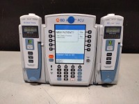 ALARIS PCU 8015 SERIES INFUSION PUMP WITH 8100 SERIES MODULES