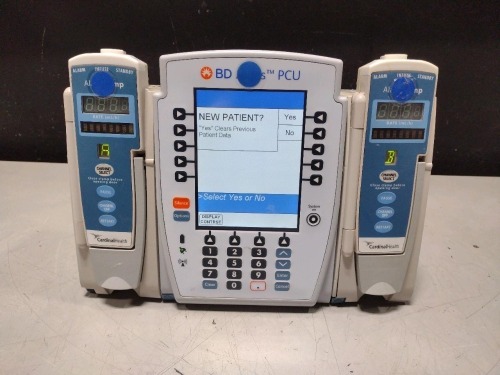 ALARIS PCU 8015 SERIES INFUSION PUMP WITH 8100 SERIES MODULES