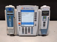 ALARIS PCU 8015 SERIES INFUSION PUMP WITH 8100 SERIES MODULES