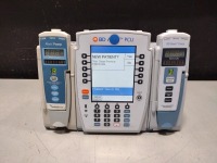 ALARIS PCU 8015 SERIES INFUSION PUMP WITH 8100 SERIES MODULES
