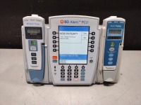 ALARIS PCU 8015 SERIES INFUSION PUMP WITH 8100 SERIES MODULES