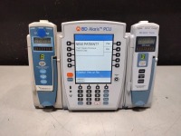 ALARIS PCU 8015 SERIES INFUSION PUMP WITH 8100 SERIES MODULES
