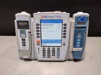 ALARIS PCU 8015 SERIES INFUSION PUMP WITH 8100 SERIES MODULES