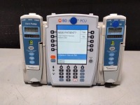 ALARIS PCU 8015 SERIES INFUSION PUMP WITH 8100 SERIES MODULES